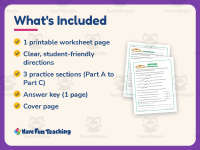 Choosing Homophones Worksheet – 3rd Grade Grammar Practice preview 5