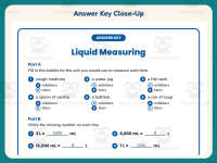 Choosing Milliliter or Liter Worksheet – 4th Grade Capacity Practice preview 7