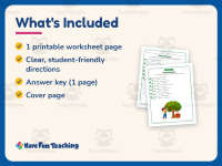 Choosing Plural Nouns Worksheet – 2nd Grade Grammar Practice preview 5