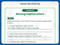 Christmas Capitalization Worksheet – 2nd Grade Common nouns Practice preview 7
