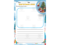 Christmas Santa Story Starters Writing Prompts for Kindergarten : 3rd preview 3
