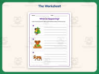 Christmas Sentences Worksheet – 1st Grade Prompts Practice preview 2