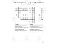 Christmas Traditions and Joy Crosswords with Word Bank preview 3