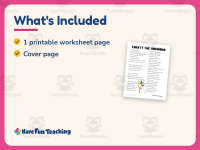 Christmas Worksheet: Frosty the Snowman Lyrics – PreK-6th Grade preview 5