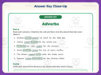 Circle & Underline Adverb Worksheet – 3rd Grade Adverbs Practice preview 7