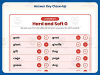 Circle Hard Soft G Words Worksheet – 2nd Grade Consonants Practice preview 7