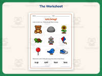 Circle Living Things Worksheet – 1st Grade Practice + Answer Key preview 2