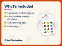 Circling Examples of Green Worksheet – Kindergarten Colors Practice preview 5
