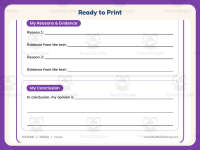 Citing Evidence from the Text Worksheet – 3rd Grade Essays Practice preview 7