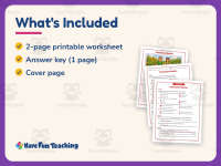 Citizenship Character Reading Comprehension Worksheet – 3rd Grade preview 5