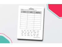Classifying Nouns, Verbs, or Adjectives Worksheet preview