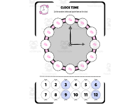 Clock Worksheets preview 2