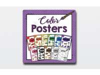 Color Posters | Learning Colors | Preschool Worksheets preview