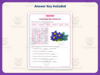 Colorado Word Search Worksheet – 3rd Grade States Practice preview 3