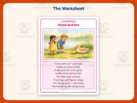 Come and See Pre-Primer Sight Words Reading Worksheet – Kindergarten preview 2