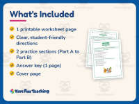 Commas in a List Worksheet – 2nd Grade Punctuation Practice preview 5
