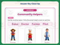 Community Helper Matching Worksheet – 1st Grade Social Studies preview 7