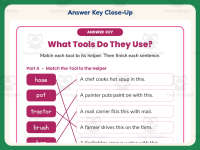 Community Helper Tools Matching Worksheet – 1st Grade Social Studies preview 7