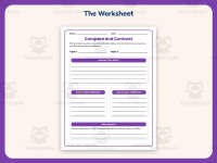 Compare and Contrast Graphic Organizer – 3rd Grade Grammar Practice preview 2