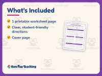 Compare and Contrast Graphic Organizer – 3rd Grade Grammar Practice preview 5