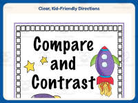 Compare and Contrast Graphic Organizer Activity – 2nd-5th Grade preview 4