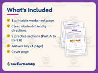 Comparing and Contrasting Venn Diagram Worksheet – 3rd Grade Practice preview 5