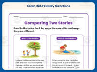 Comparing Two Stories Worksheet – 2nd Grade Compare and Contrast preview 4