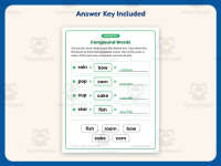 Compound Words Cutting Worksheet – 2nd Grade Grammar Practice preview 3