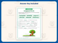 Compound Words Fill in Blank Worksheet – 2nd Grade Grammar Practice preview 3