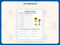 Compound Words Worksheet – 2nd Grade Grammar Practice + Answer Key preview 2