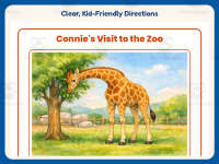 Connie’s Zoo Visit – Reading Comprehension Worksheet – 2nd Grade preview 4