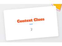 Context Clues Sample - Vocabulary Grade 3-4 (PPT) preview