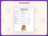 Context Clues Worksheet – 3rd Grade Inference Practice + Answer Key preview 2