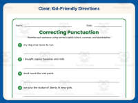 Correcting Punctuation Worksheet – 2nd Grade Capitalization Practice preview 4