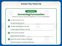Correcting Punctuation Worksheet – 2nd Grade Capitalization Practice preview 7