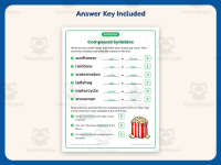 Count the Compound Words Syllables Worksheet – 2nd Grade Grammar preview 3