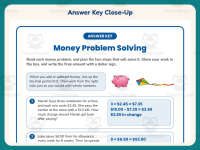 Counting Coins Problem Solving Worksheet – 4th Grade Money Practice preview 7