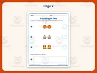 Counting Pictures 1-12 Worksheets – Kindergarten Math Practice preview 3