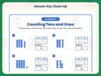 Counting Tens Ones Worksheet – 1st Grade Math Practice + Answer Key preview 7