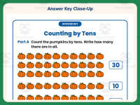Counting Tens Worksheet – 1st Grade Skip Counting Practice preview 7