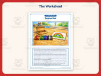 Crayon Box – Reading Comprehension Worksheet – 5th Grade Practice preview 2