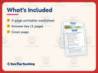 Crayon Box – Reading Comprehension Worksheet – 5th Grade Practice preview 5
