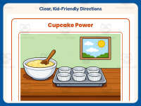 Cupcake Power – Reading Comprehension Worksheet – 2nd Grade Food preview 4
