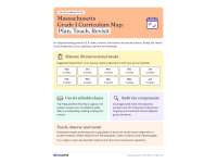 Curriculum Map for 1st Grade - Massachusetts preview