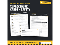 Custodial Job Skills Task Cards | Restrooms, Chemical Safety + Mopping preview 4
