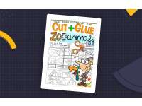 Cut & Glue Zoo Animals – Vocabulary Match Sheet preview