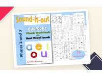 CVC and Consonant Blends Phonic Worksheets preview
