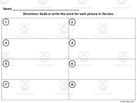 CVC Picture Task Cards Bundle – Short Vowel Spelling & Phonics preview 6