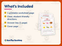 CVC Vowel Sounds Worksheet – Kindergarten Middle Sounds & Short Vowels preview 5