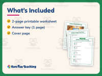 Daddy Is Always Working – Reading Comprehension Worksheet – 1st Grade preview 5